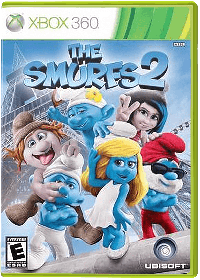 The Smurfs 2 Xbox 360 US box art